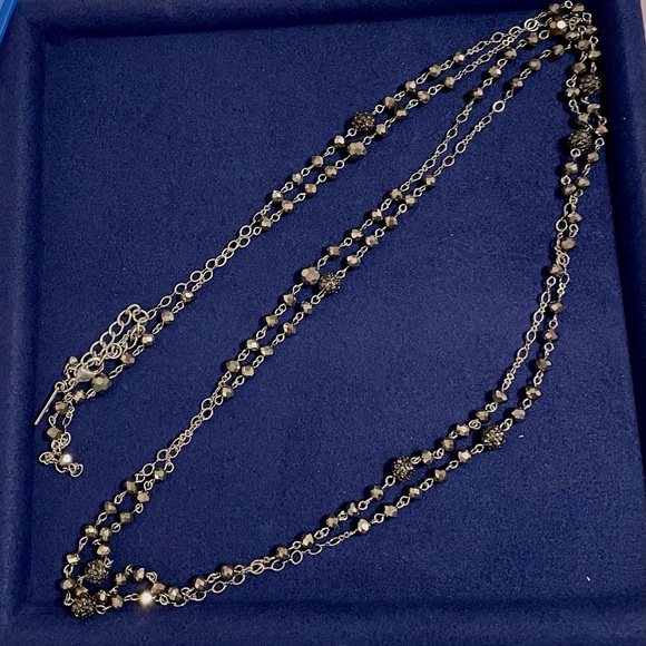I..N.C. - Very long necklace. Silver tones, from INC - Picture 2 of 3